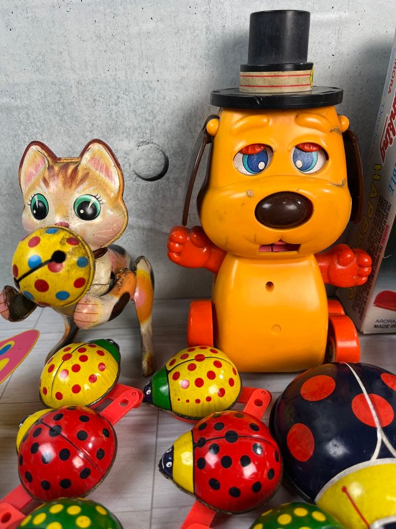 すずらん ブリキおもちゃ 生き物 昭和レトロ まとめ売り