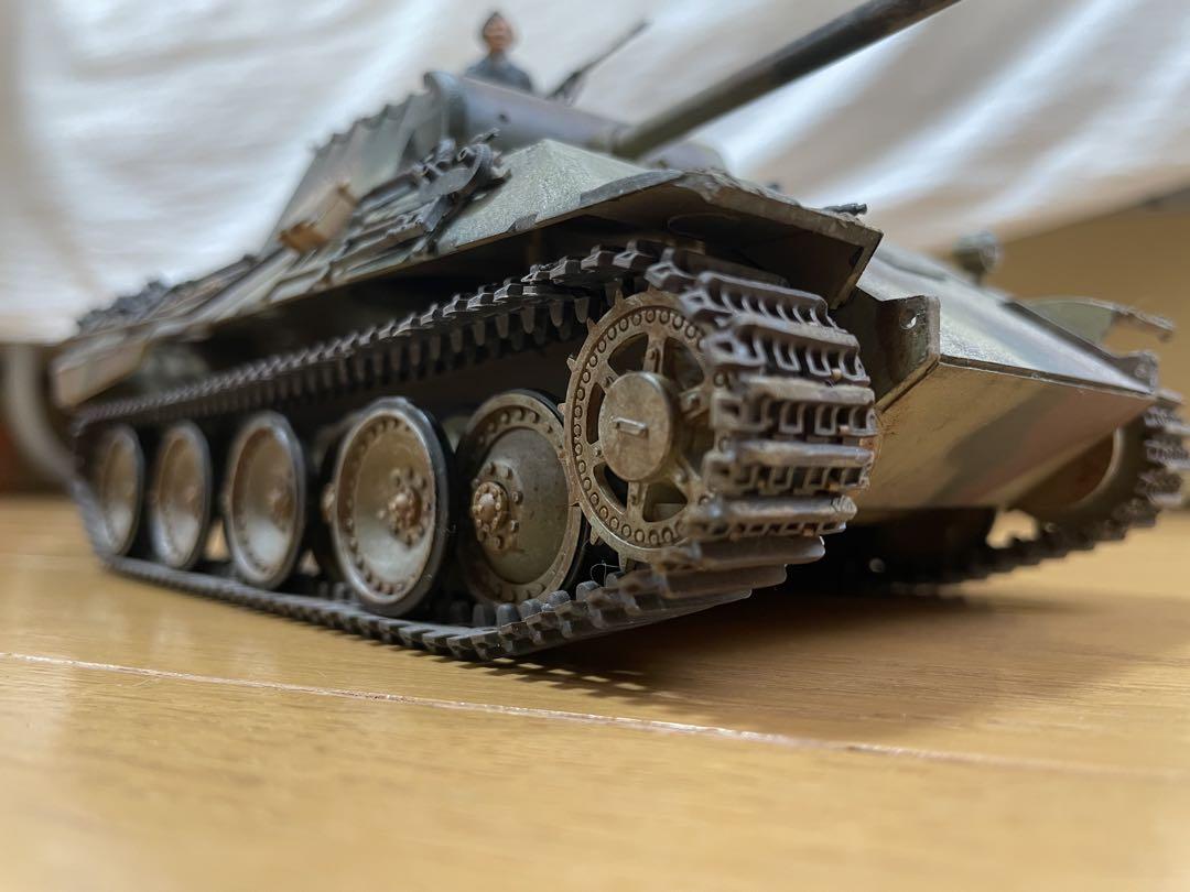 タミヤ1/35 パンター ドイツ陸軍中戦車 戦車プラモデル完成品