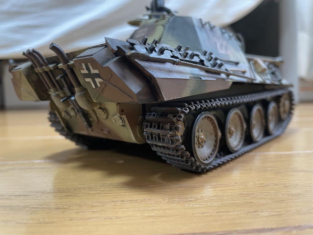 タミヤ1/35 パンター ドイツ陸軍中戦車 戦車プラモデル完成品