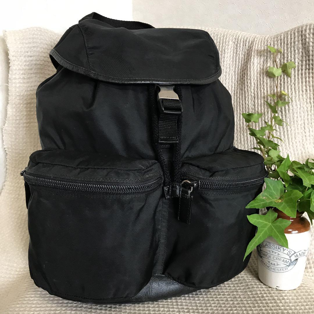 期間限定お値 PRADA プラダ リュック バックパック ナイロン ブラック jpGu2-m59390535807 新作大人気