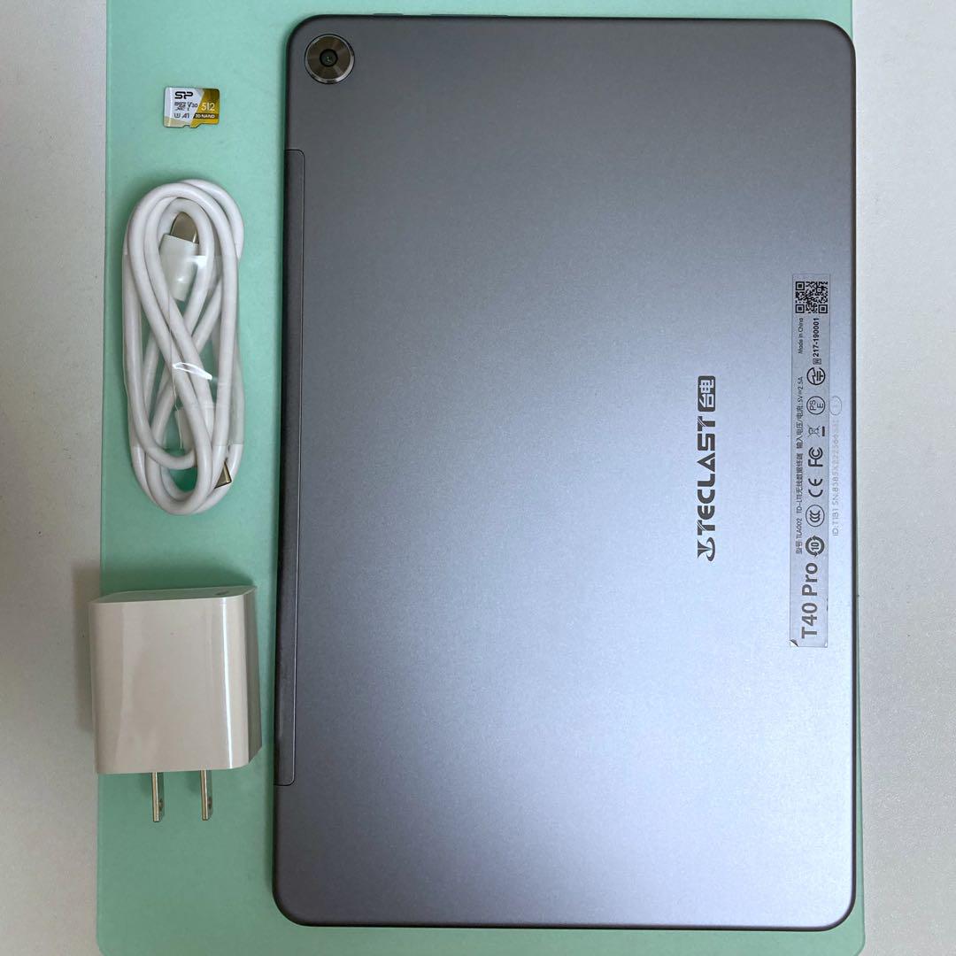 1年保証』 TECLAST T40 512GB microSD SP + Pro タブレット - ceagic