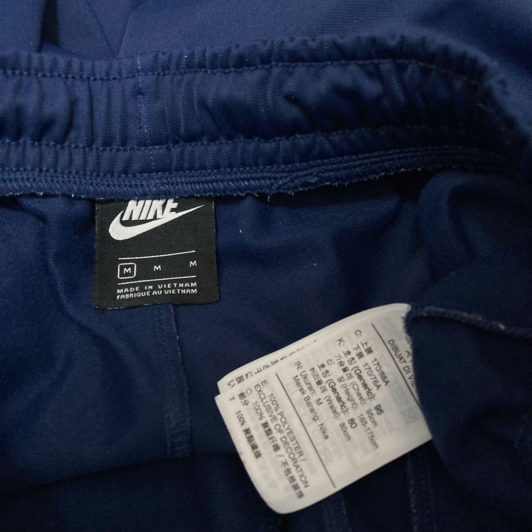 NIKE ナイキ ジャージ 上下セットアップ M ネイビー 紺色 白 ホワイト