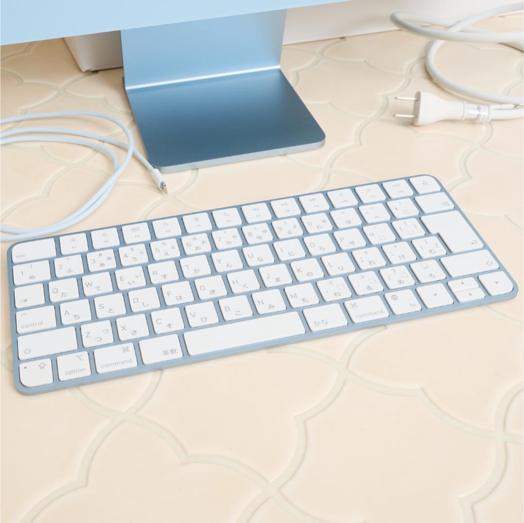 【美品】Apple iMac M1チップ メモリ16G SSD256GB ブルー 美品】Apple iMac M1チップ メモリ16G SSD256GB ブルー