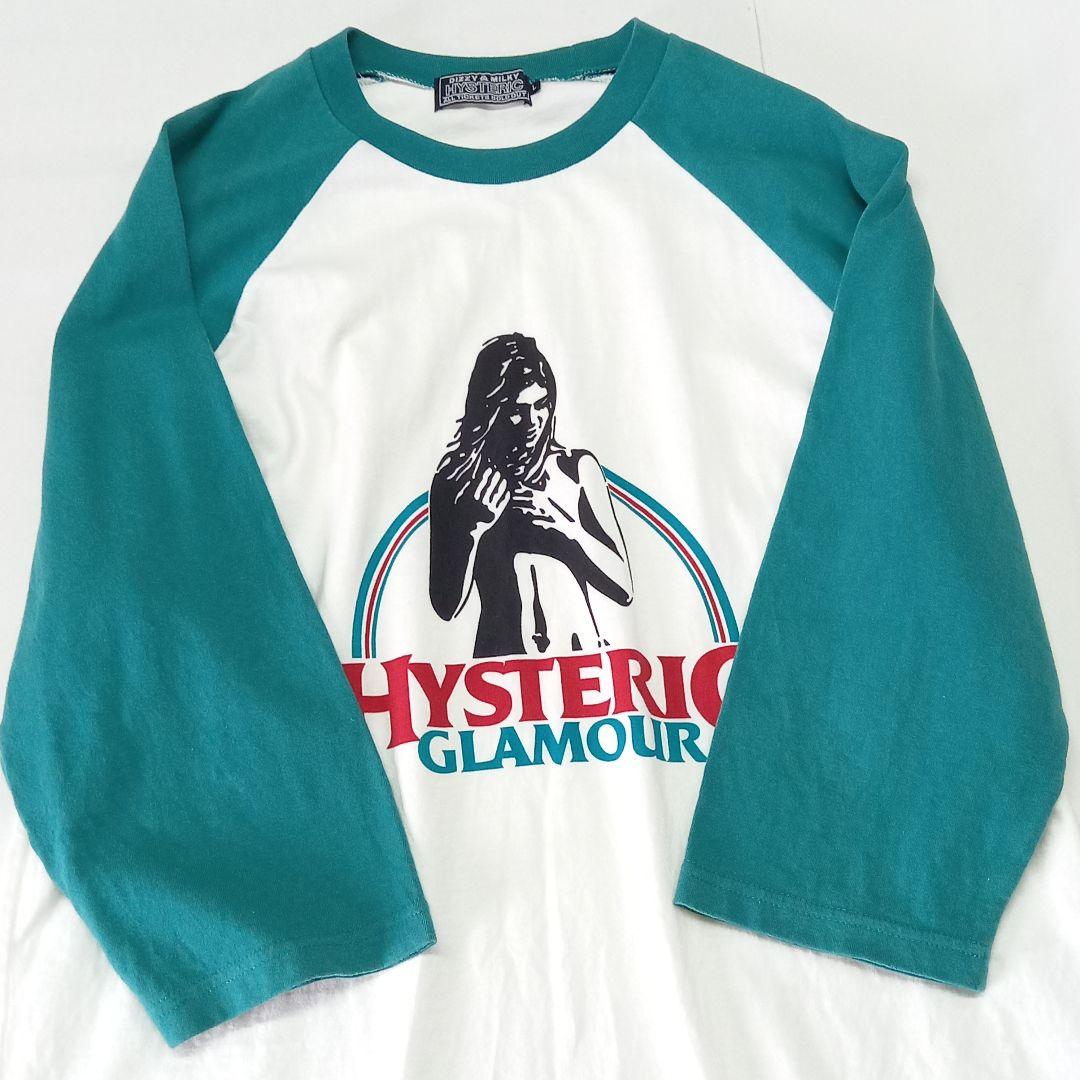 ヒステリックグラマー ガールプリント ラグランスリーブ ロンTシャツ LL Hysteric Glamour WWW_HOMU-JOURNEY_COM