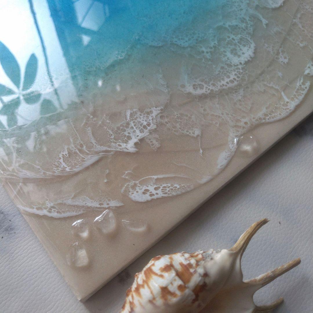 『沖縄の海を感じる』オーシャンレジンアート／海アート