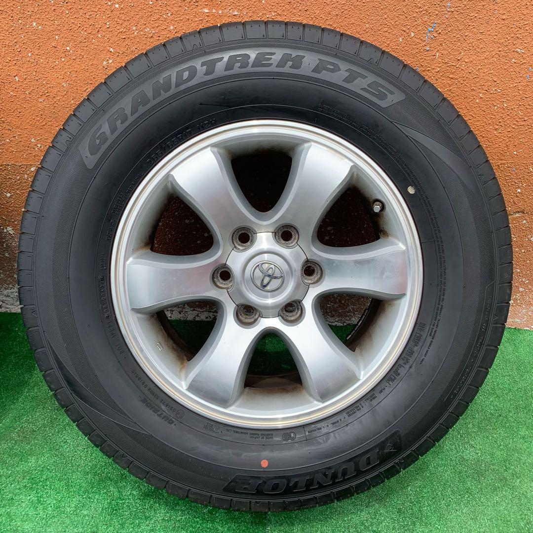 トヨタ プラド 純正 17インチホイール/タイヤ