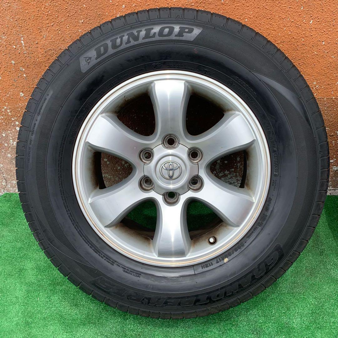 トヨタ プラド 純正 17インチホイール/タイヤ