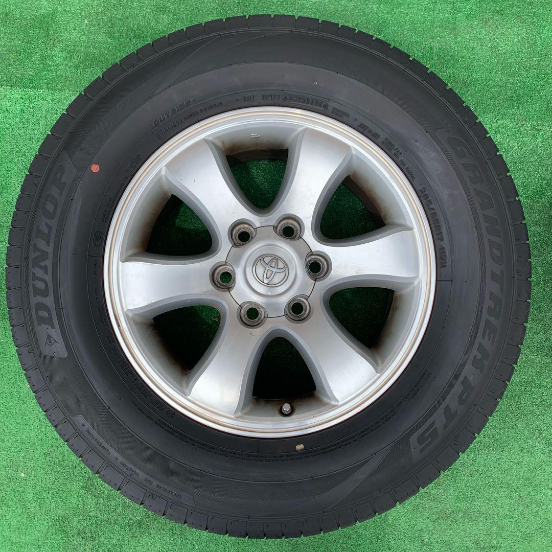 トヨタ プラド 純正 17インチホイール/タイヤ