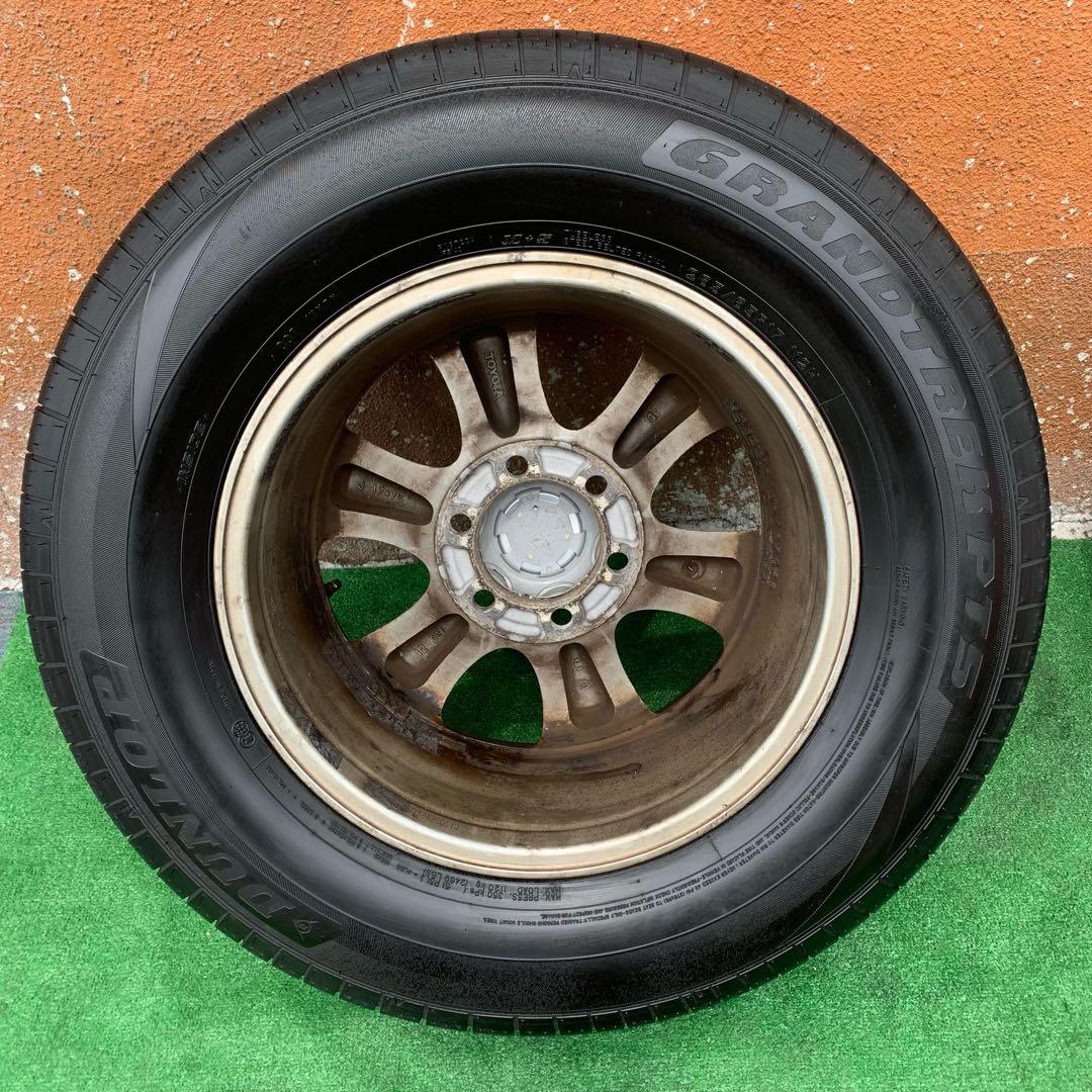 トヨタ プラド 純正 17インチホイール/タイヤ