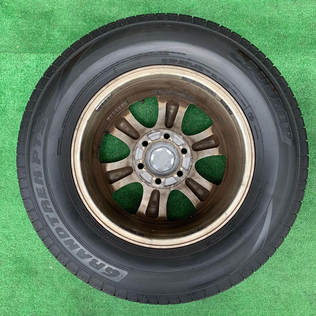 トヨタ プラド 純正 17インチホイール/タイヤ