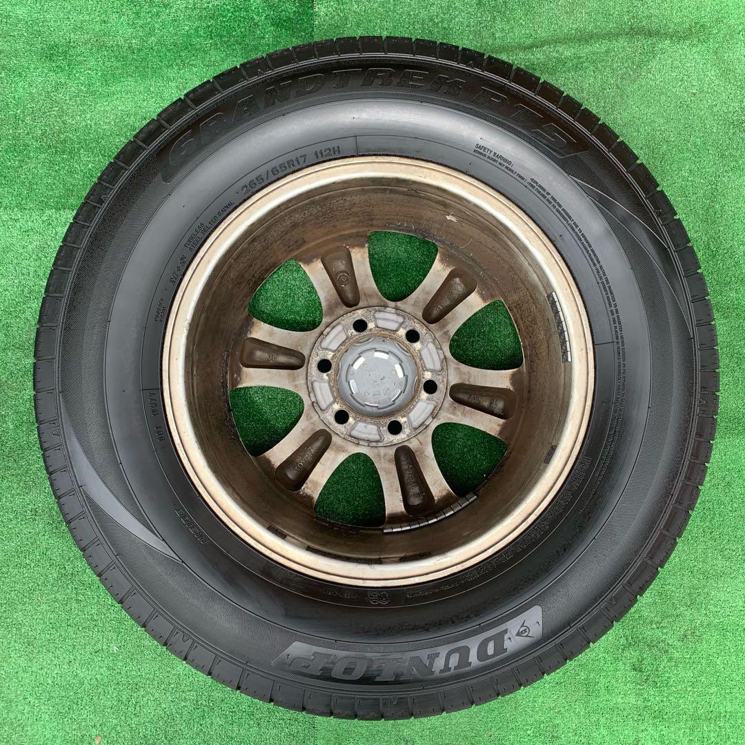 トヨタ プラド 純正 17インチホイール/タイヤ