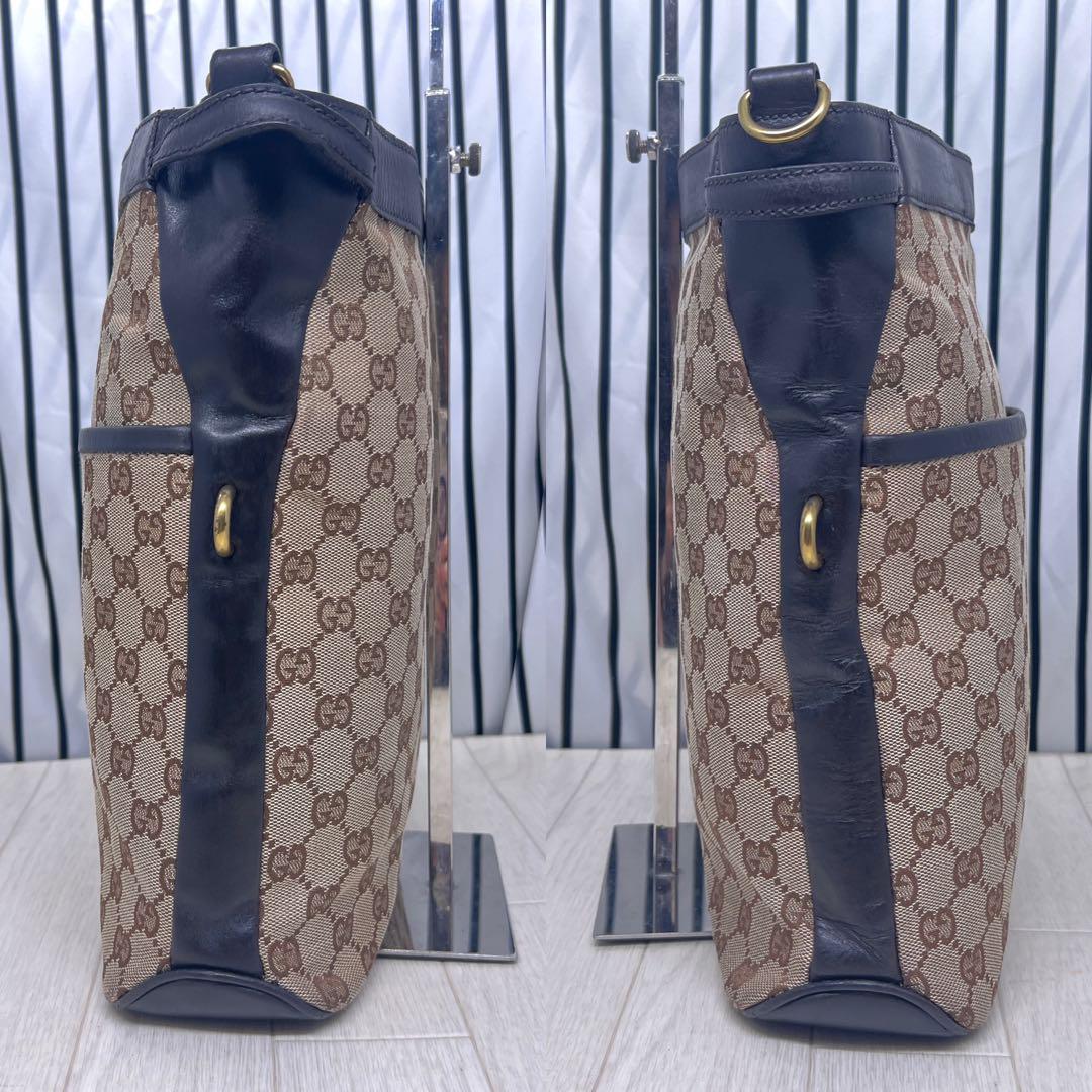 【格安】GUCCI×グッチ GG柄 A4収納可2way斜めがけショルダーバッグ