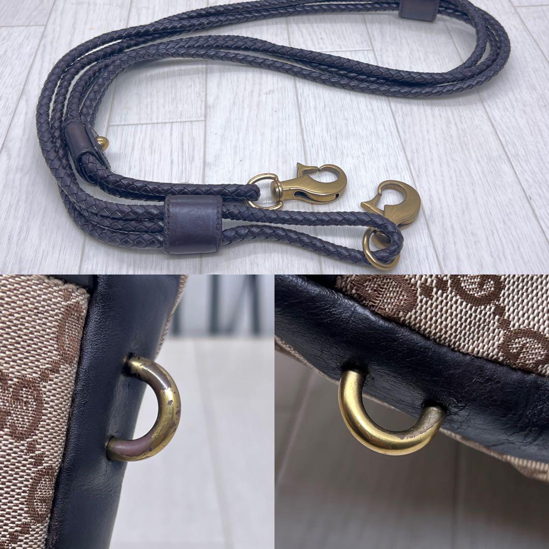 【格安】GUCCI×グッチ GG柄 A4収納可2way斜めがけショルダーバッグ