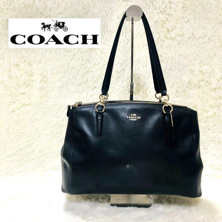 割引中❣【COACH 】美品　角擦れなし　トートバッグ　4Room　レザー