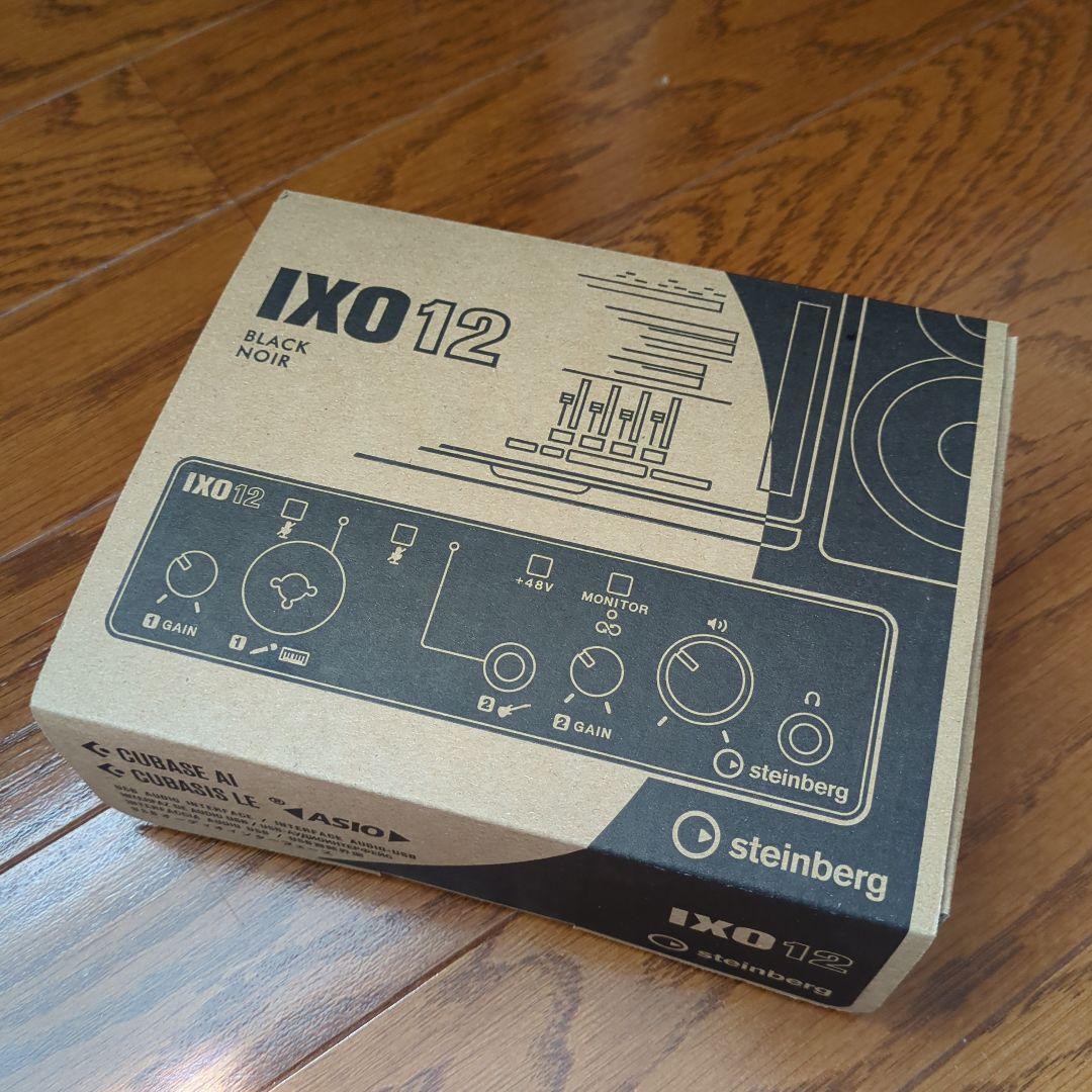 Steinberg IXO12 黒　USBオーディオインターフェイス