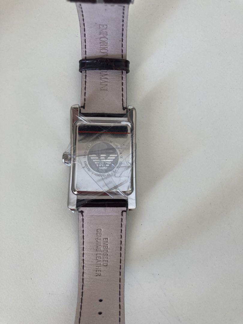 時計 Emporio Armani OROLOGI Brown LeatherBelt
