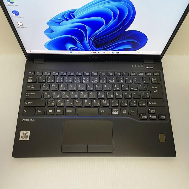 Win11＆美品！バッテリー良好★１０世代カッコよLIFEBOOKノートパソコン 軽量で持運び最適！美品＆Win11☆バッテリー良好☆10世代