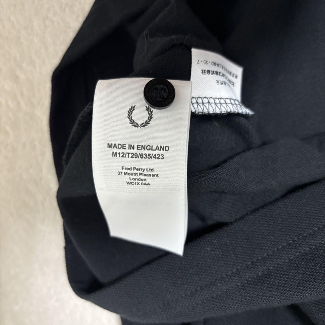 ビッグサイズ ！ FRED PERRY M12 ポロシャツ　イングランド製