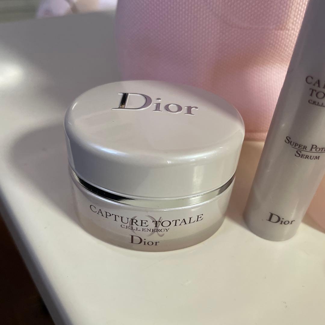 Dior カプチュールトータル トライアルセット箱無し 未使用品 Dior カプチュールトータル スキンローション セラム
