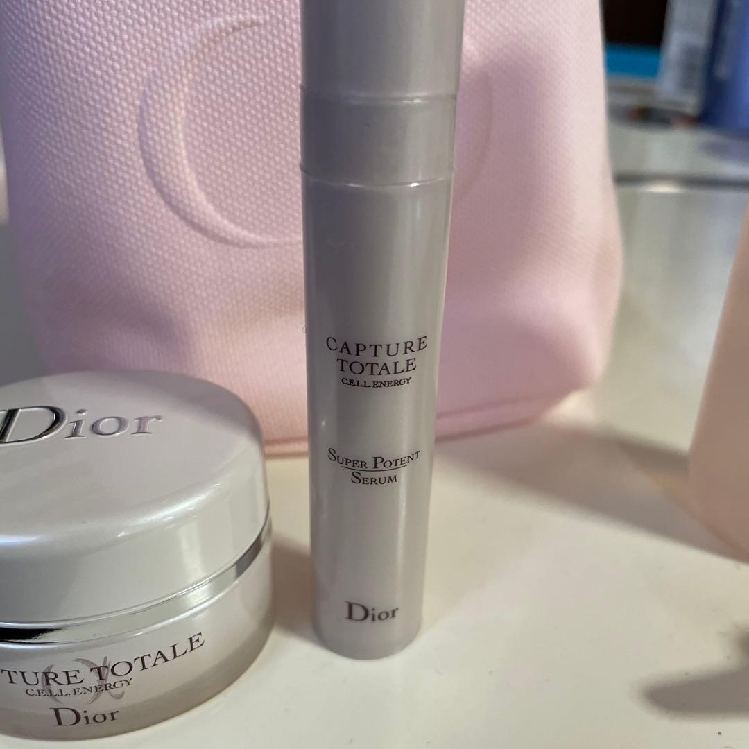 Dior カプチュールトータル トライアルセット箱無し 未使用品 Dior カプチュールトータル スキンローション セラム