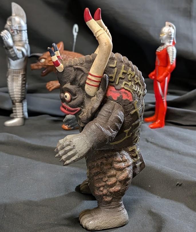 ウルトラセブン＆カプセル怪獣（バンダイ）ソフビフィギュア４体セット