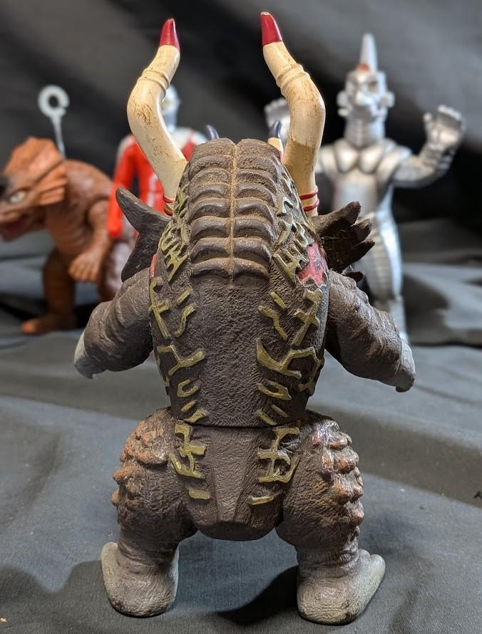 ウルトラセブン＆カプセル怪獣（バンダイ）ソフビフィギュア４体セット