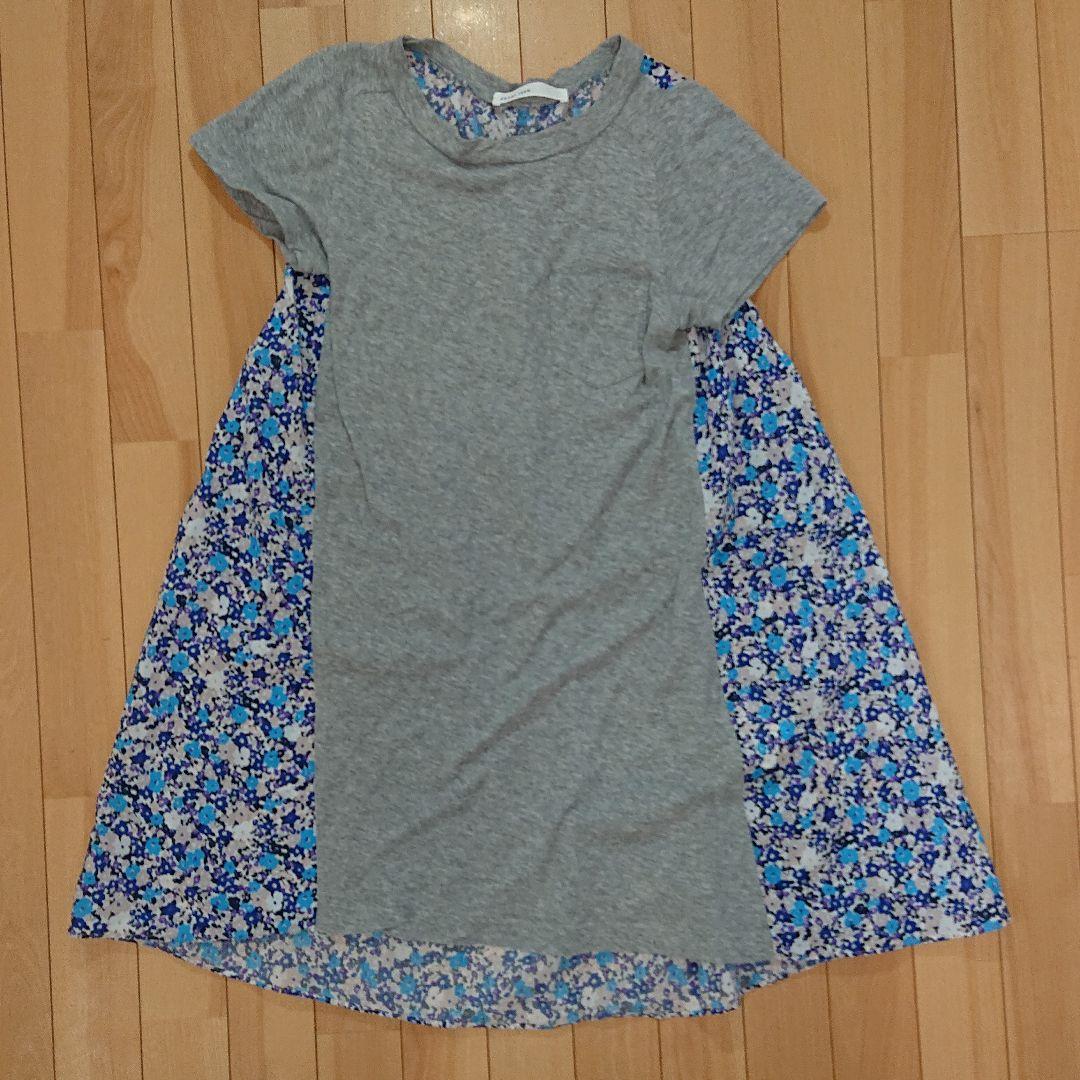 メルカリ サカイラック ワンピース 2 Sacai Luck 後ろ切り替えワンピース 花柄 ひざ丈ワンピース 3 580 中古や未使用のフリマ