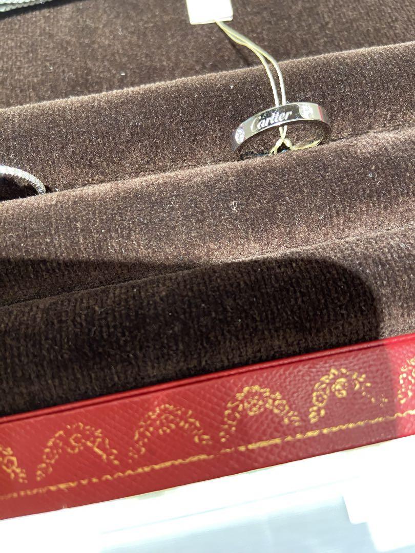 最大値下げCartier セドカルティエプラチナダイヤモンドリング