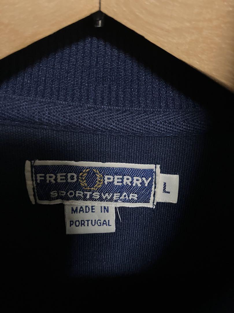 FRED PERRY フレッドペリー トラックジャケット ジャージ ポルトガル製