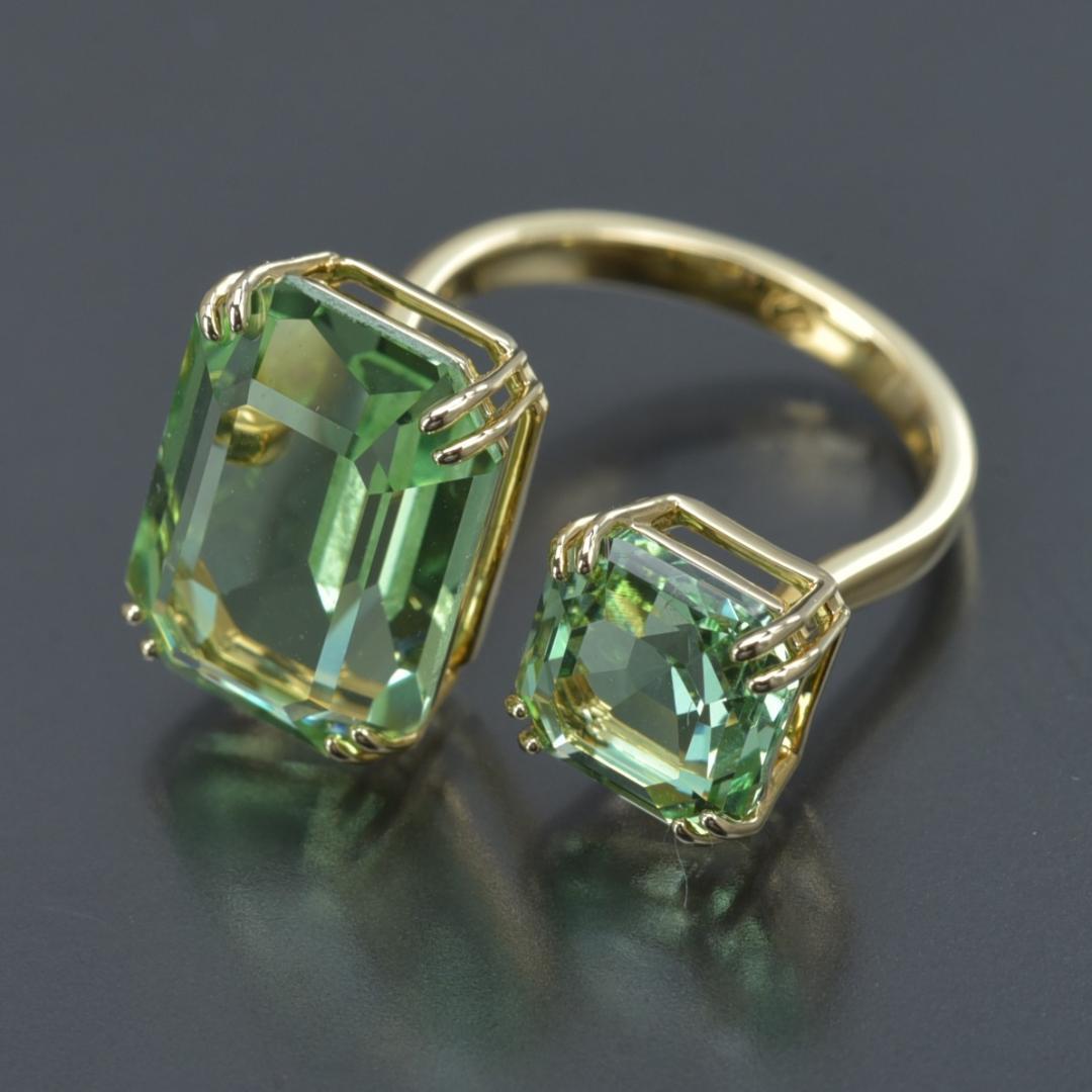 年末のプロモーション特価！ 極美品 スワロフスキー Millenia オープンリング 52/11号 アクセサリー