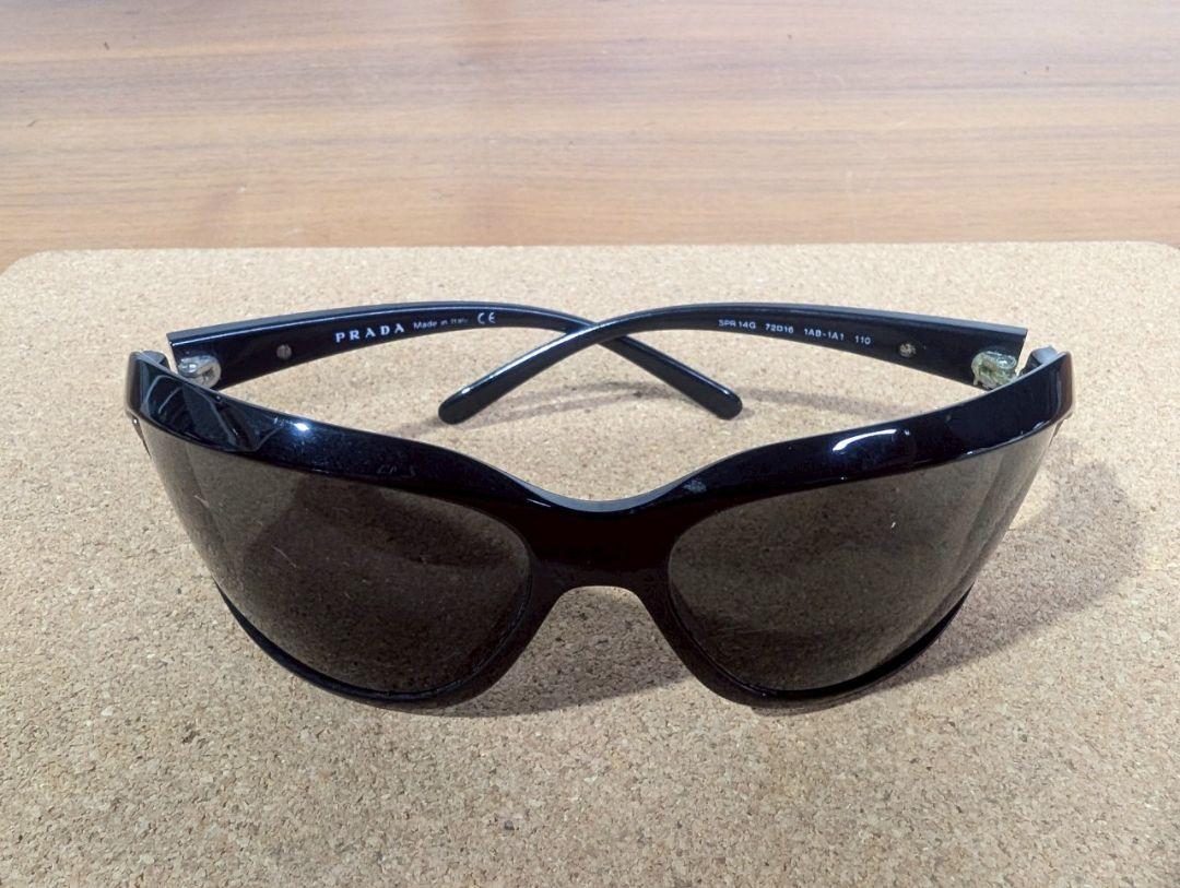 (S.K)PRADA SPR 14G ブラック サングラス