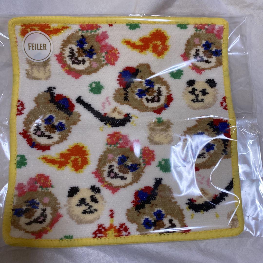 匿名配送　フェイラー ニコニナテンシン　ハンカチ新品