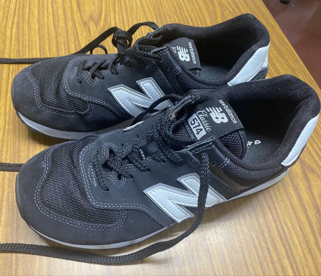 【みっふぃ〜】New Balance 574 ブラック スニーカー New Balance 574 Tonal Black for Sale | Authenticity