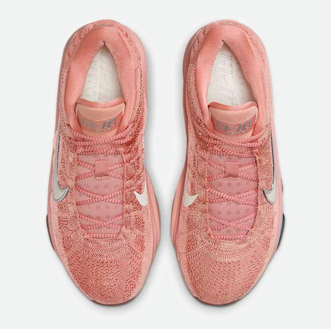 メルカリ最安値！NIKEバッシュ　GTハッスル3 EP ピンク 25.5cm】GTハッスル3 ピンク - メルカリ