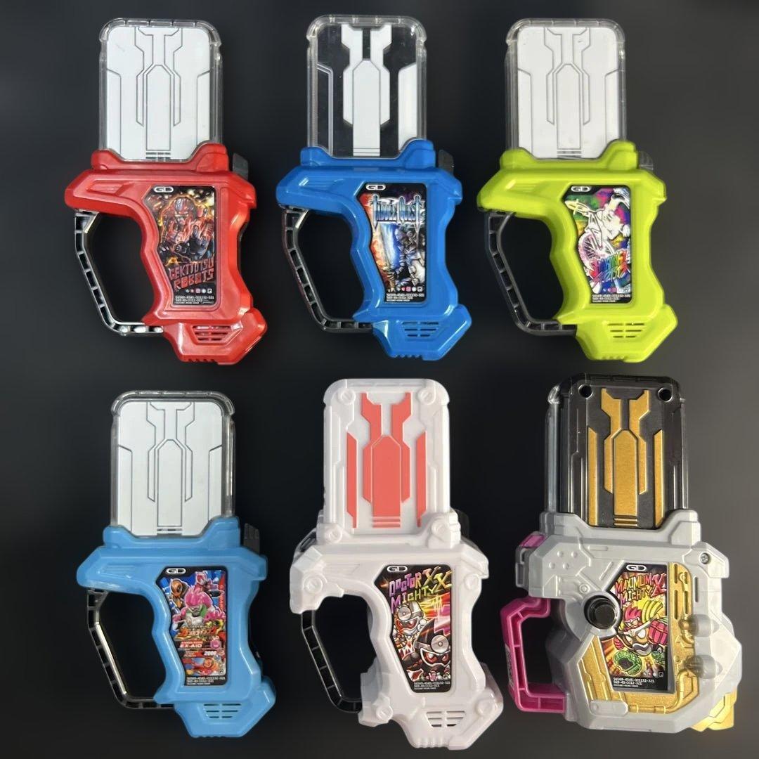 エグゼイド DX ライダーガシャット 6種セット目立った傷や汚れなし