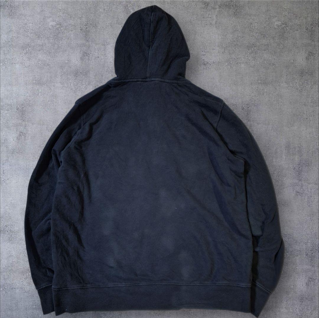 【THE NORTH FACE】極フェードプルオーバーフーディ黒無地ソリッドL