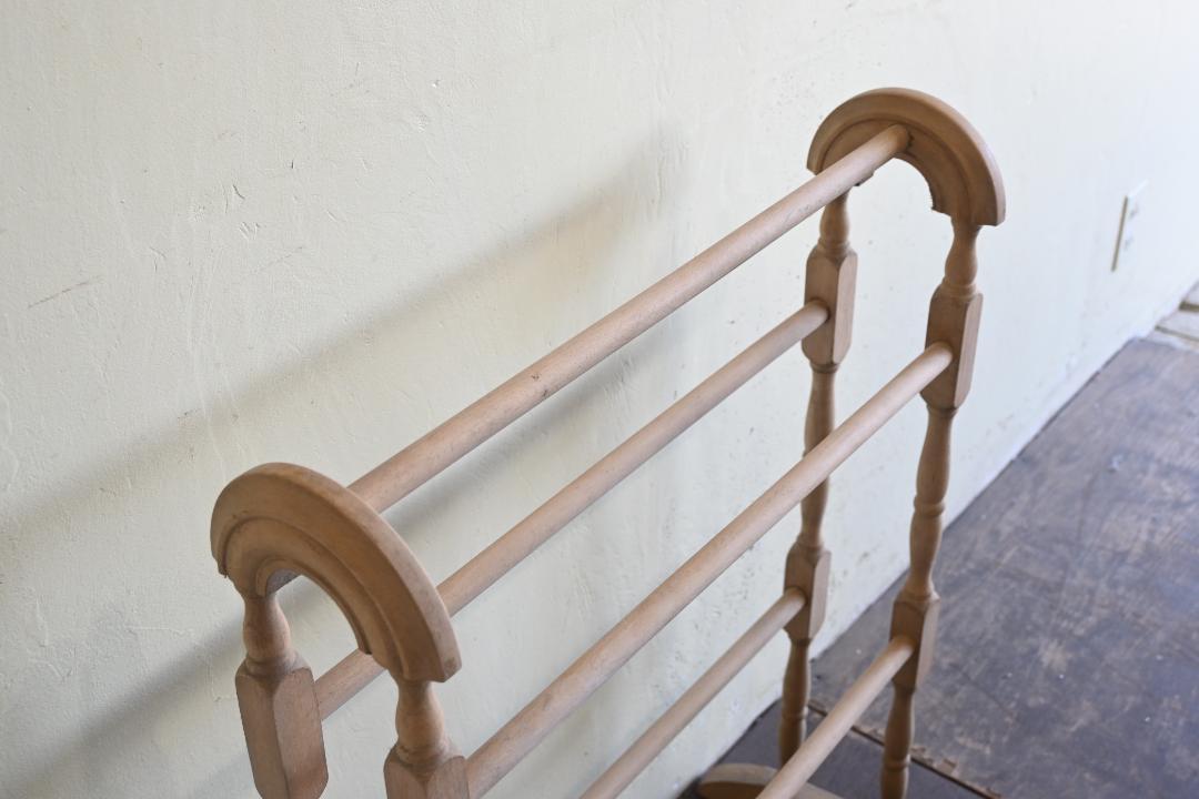 イギリス アンティーク タオルハンガー 英国家具 タオルバー
