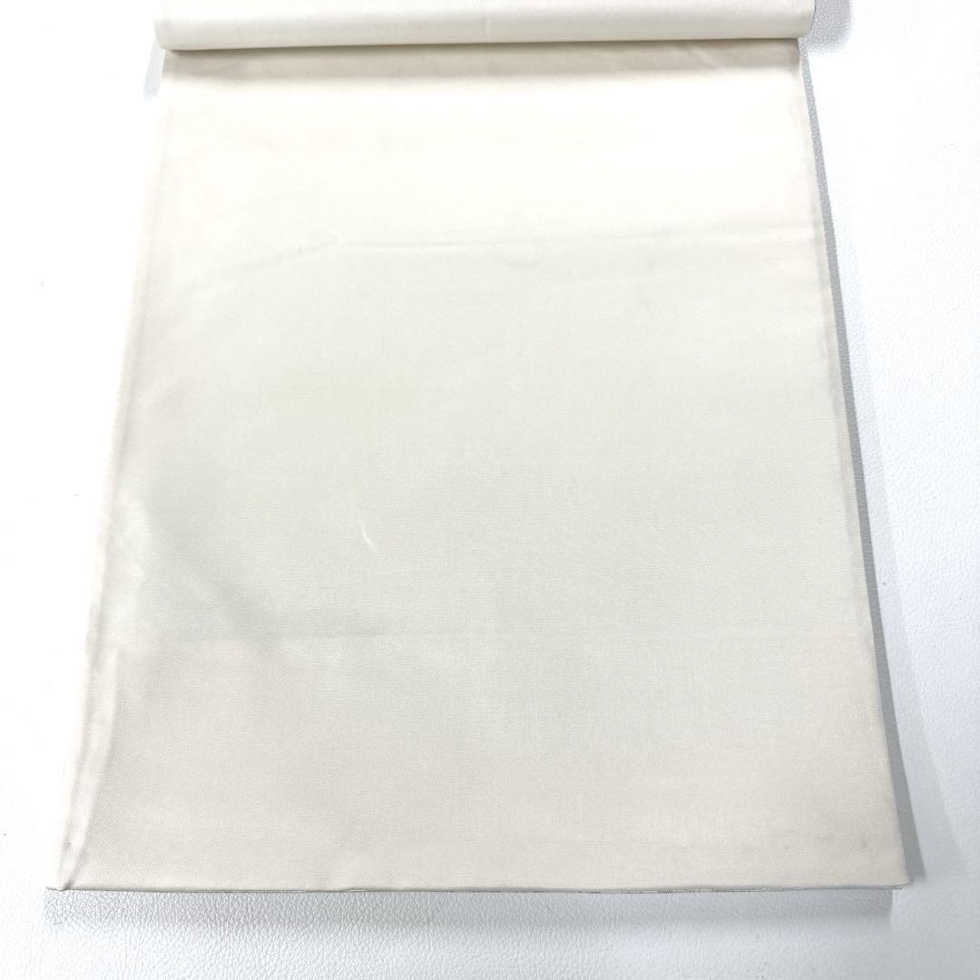 帯962 ●高級 正絹 落款 作家物 太鼓六通 袋帯 藤の花