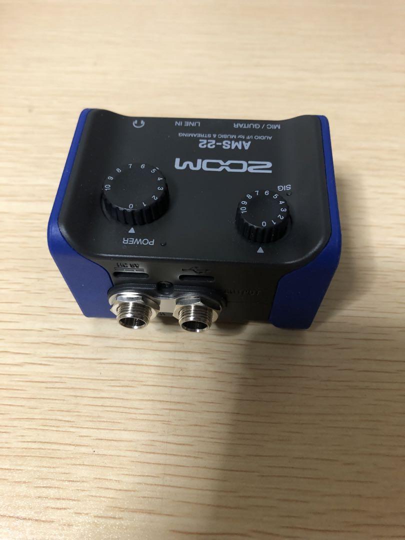 ZOOM AMS-22 オーディオインターフェース