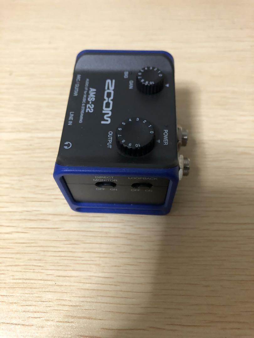 ZOOM AMS-22 オーディオインターフェース