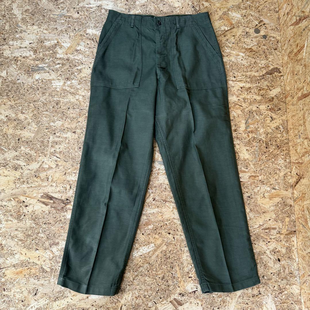 70s US ARMY ビンテージ　ミリタリー　ベイカーパンツ　OG-107