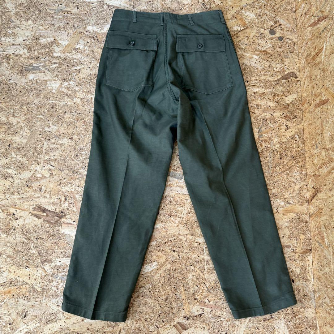 70s US ARMY ビンテージ　ミリタリー　ベイカーパンツ　OG-107