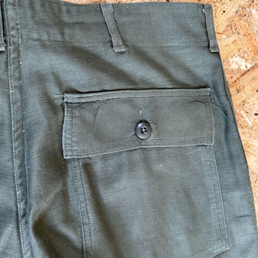 70s US ARMY ビンテージ　ミリタリー　ベイカーパンツ　OG-107
