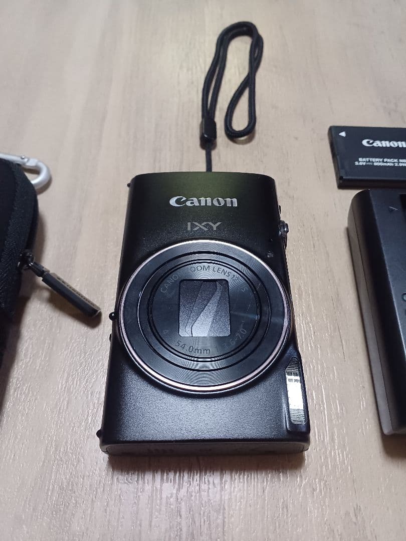 Canon IXY650コンパクトデジタルカメラ 純正充電器付　Wi-Fi搭載