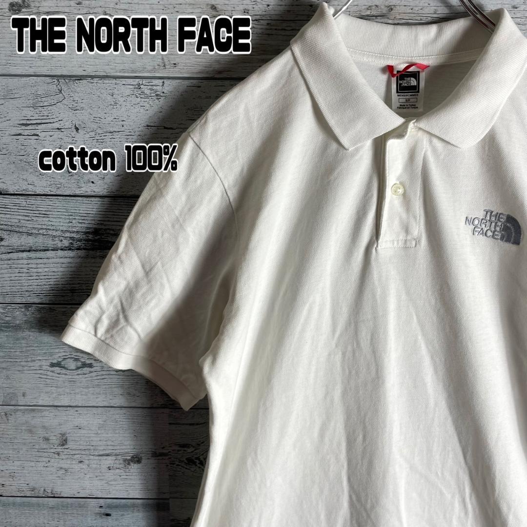 THE NORTH FACE　ザノースフェイス　ポロシャツ　刺繍ロゴ　メンズS 6,528円