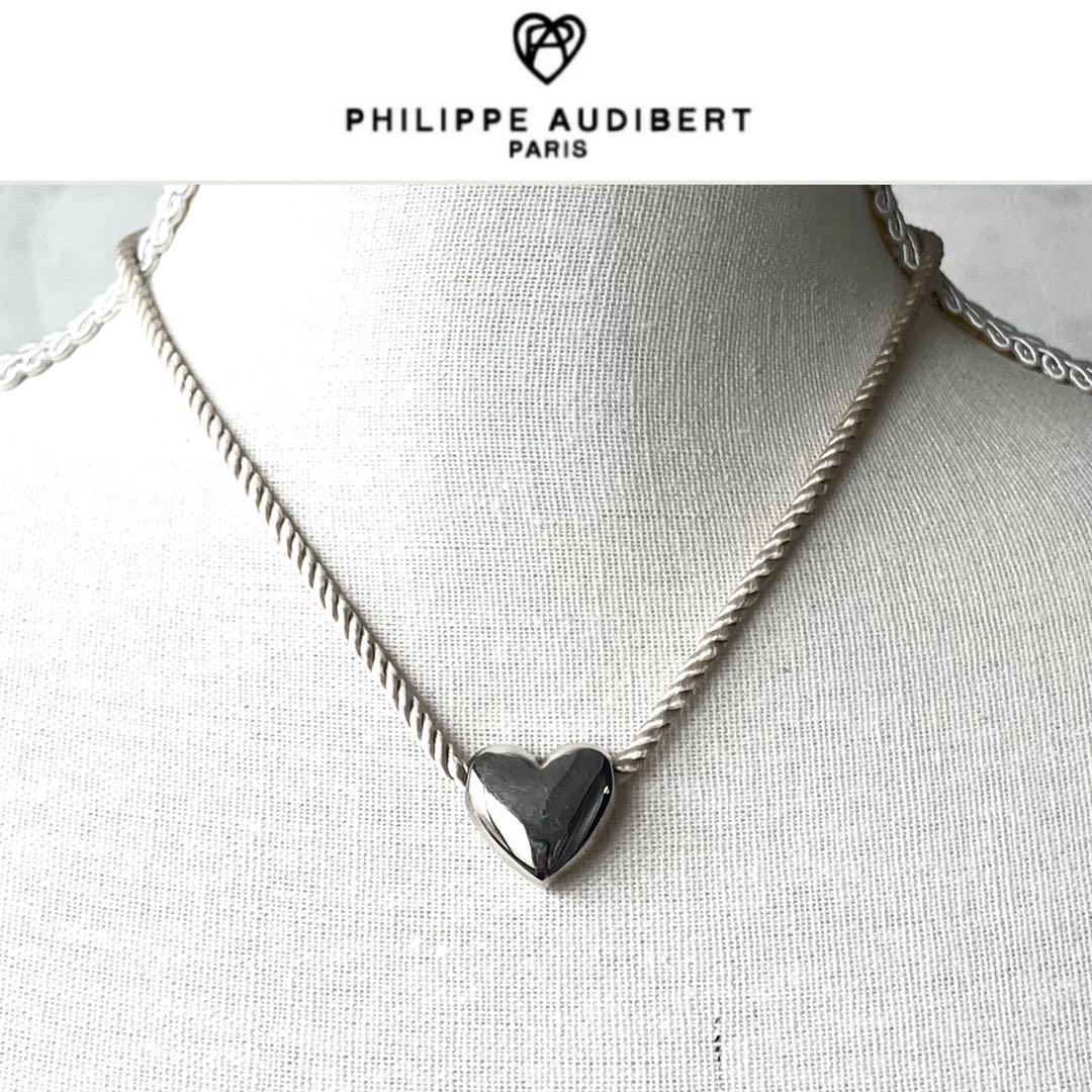 PHILIPPE AUDIBERT／HEARTCORD NECKLACE - メルカリ