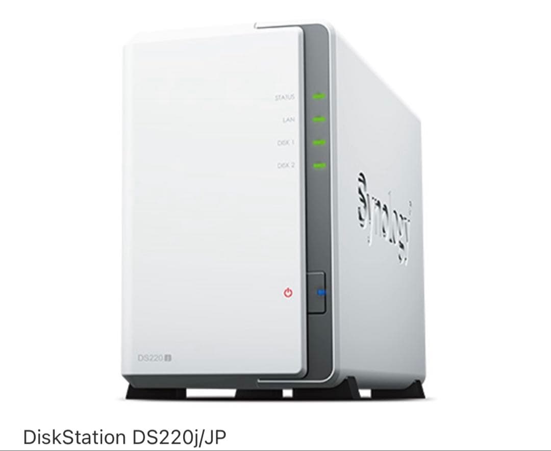 Synology NAS DS220j 2ベイ み