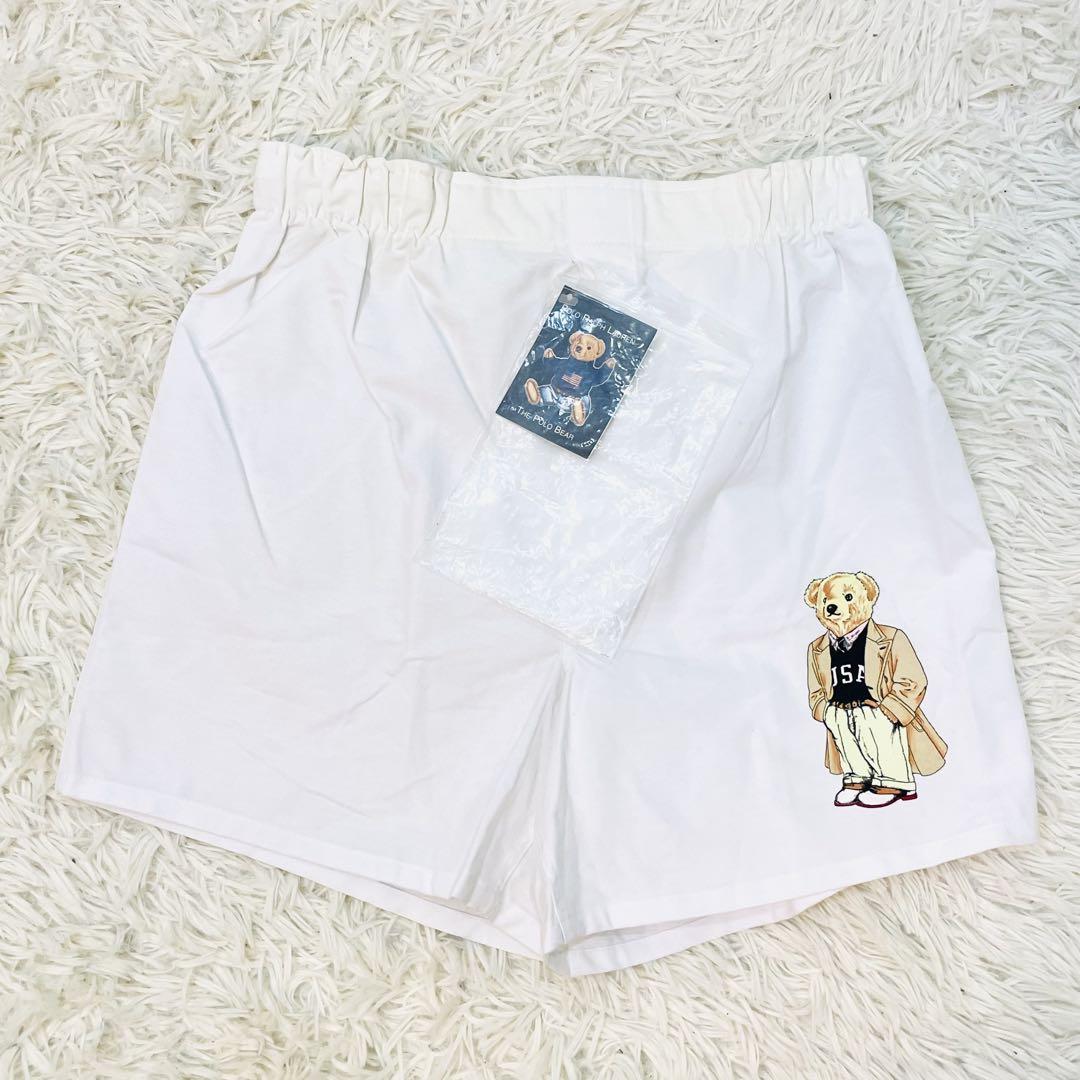 Polo Ralph Lauren ポロベアショートパンツ ホワイト USA S