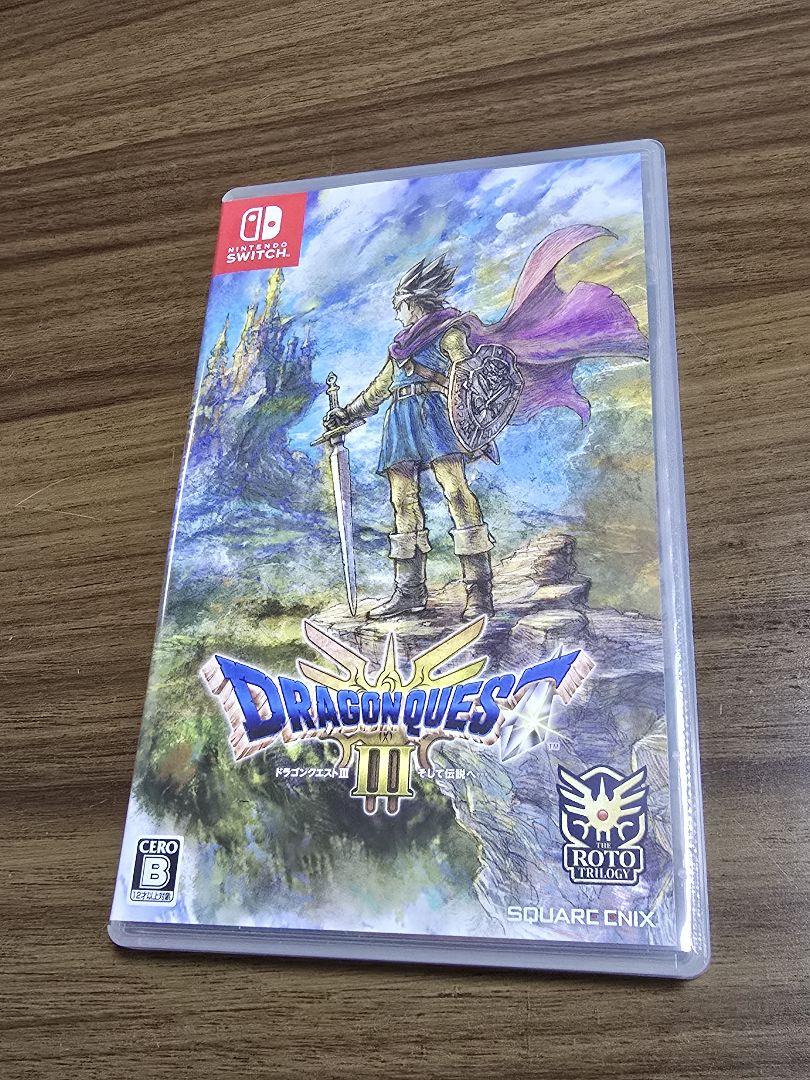 Switch版 ドラゴンクエストⅢ  イオン限定特典付き　新品未開封コード未使用 未開封 ドラゴンクエストIII Nintendo Switch イオン特典付き