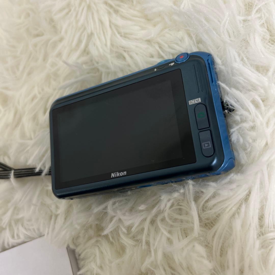 【極美品】Nikon COOLPIX S6400 ブルー　付属品付き